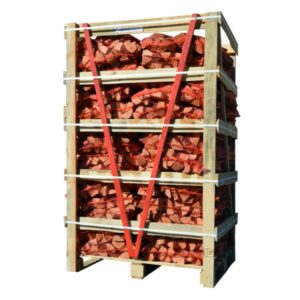 Palette de 84 sacs de bois de chauffage en chêne ultra sec, 100% garanti