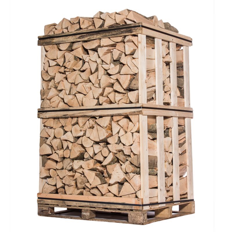 Palette de bois de chauffage - Bûches de 40 cm - 3 stères