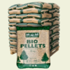Palette pellet Bio Pellets 100% résineux certifié En Plus A1 (AT350) - palette de 78 sacs de 15 kg